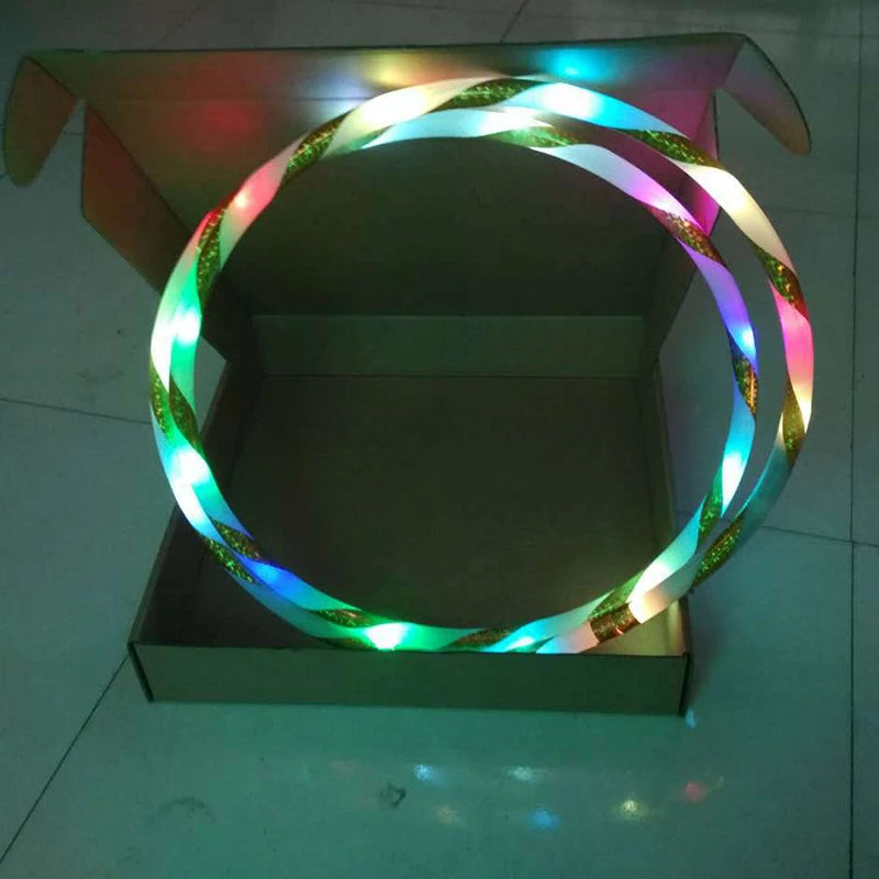 Aro Deportivo con Luz LED para Fitness y Gimnasia