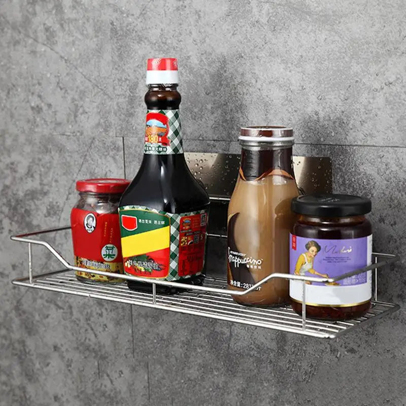Estante de Pared para Baño y Cocina sin Taladro