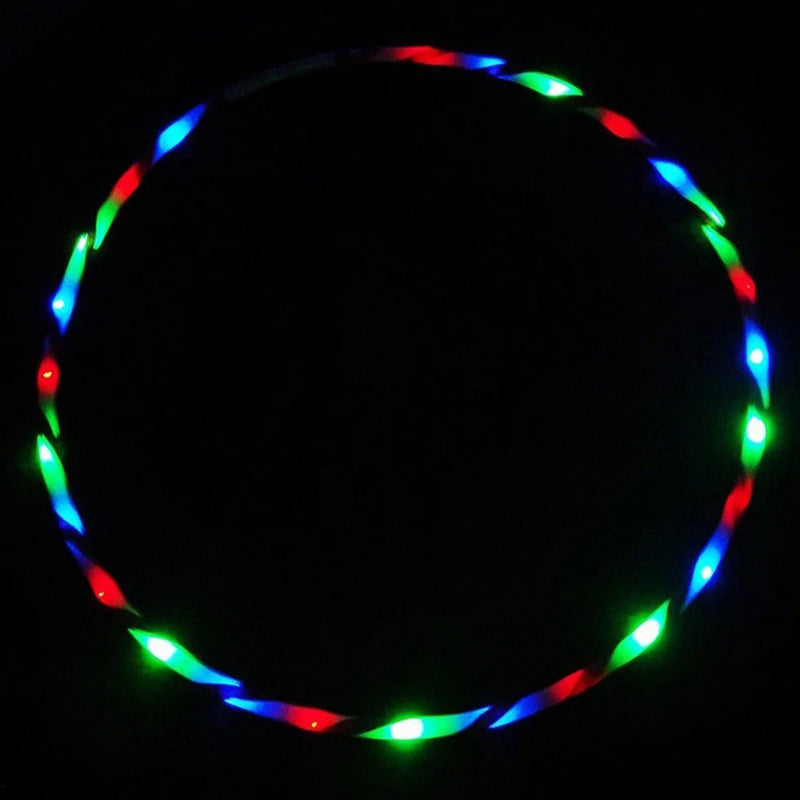 Aro Deportivo con Luz LED para Fitness y Gimnasia