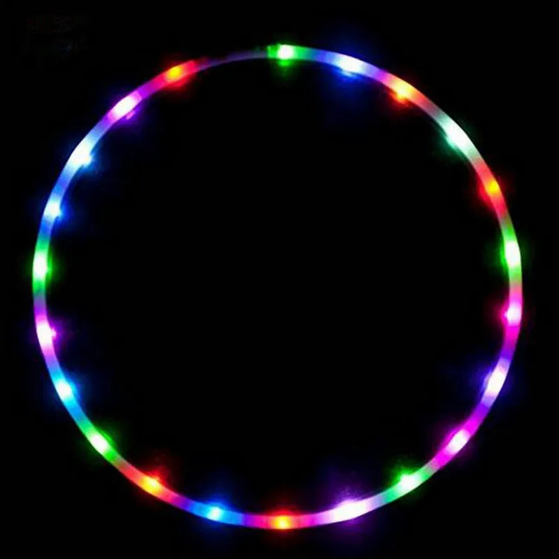 Aro Deportivo con Luz LED para Fitness y Gimnasia