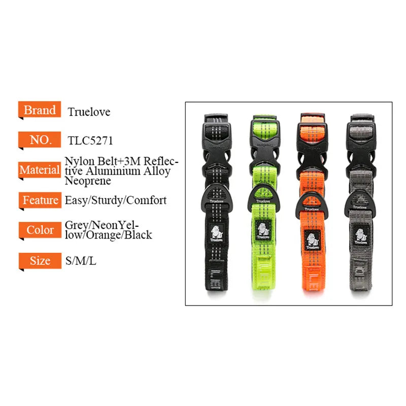 Collar Reflectante Truelove TLC5271 para Perro