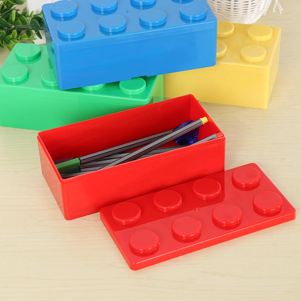 Cajas Apilables de Escritorio con Diseño de Bloques