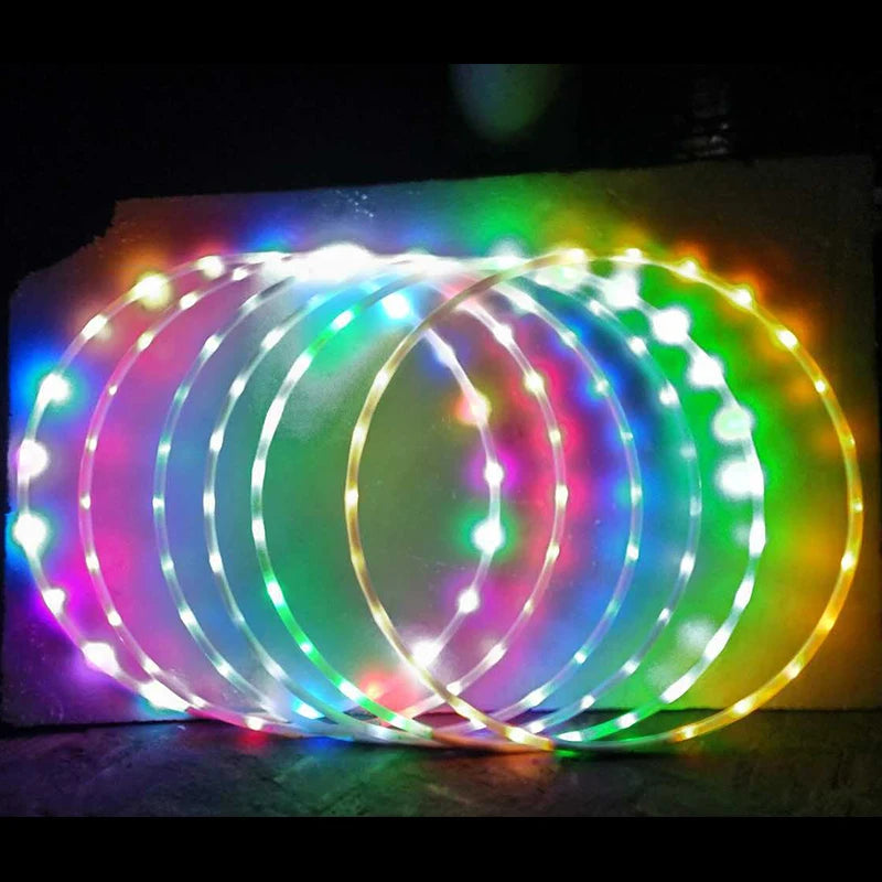 Aro Deportivo con Luz LED para Fitness y Gimnasia