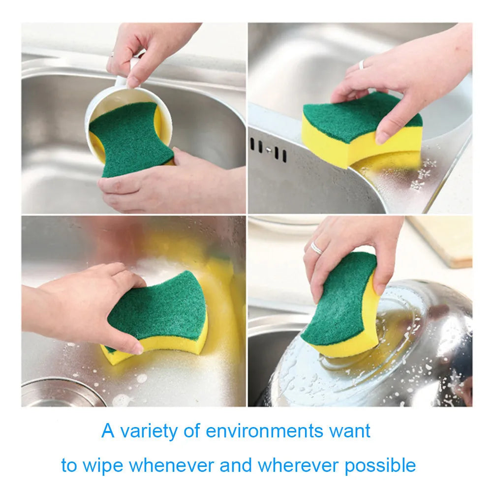 Esponjas Reutilizables para Limpieza de Cocina