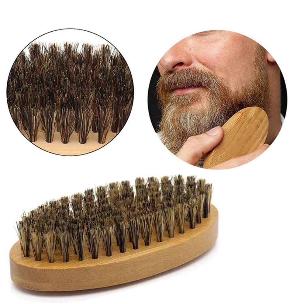 Set de Afeitado para Hombre con Brocha y Accesorios