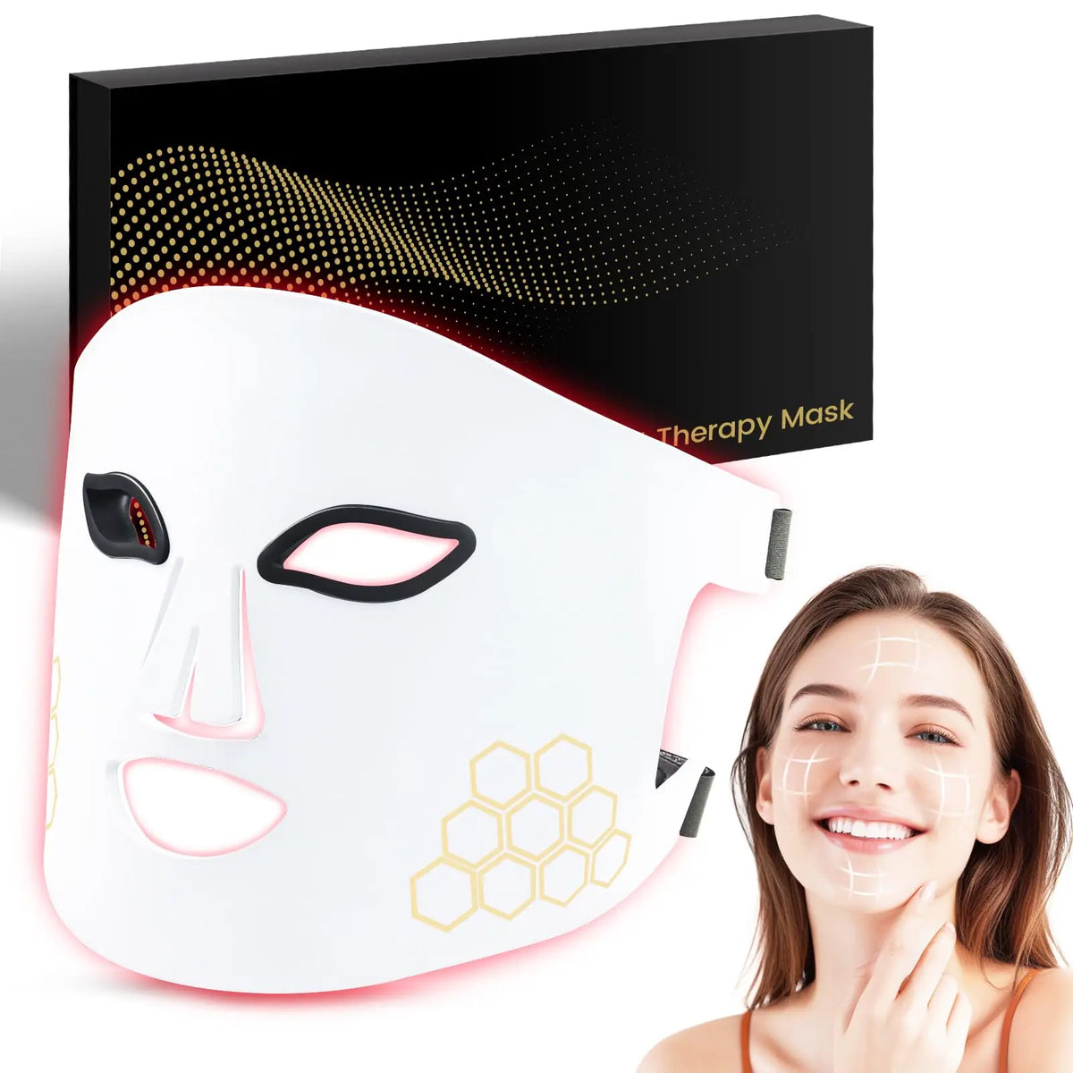 Mascarilla Facial LED Hello Face M100