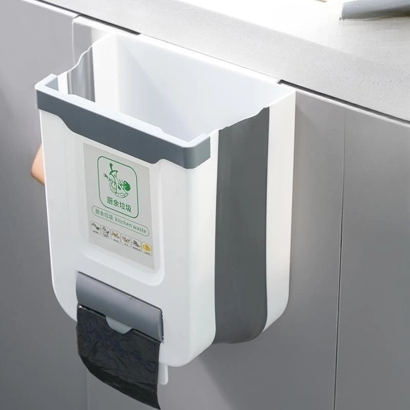 Cubo de Basura Plegable para Puerta, 7 o 10 L