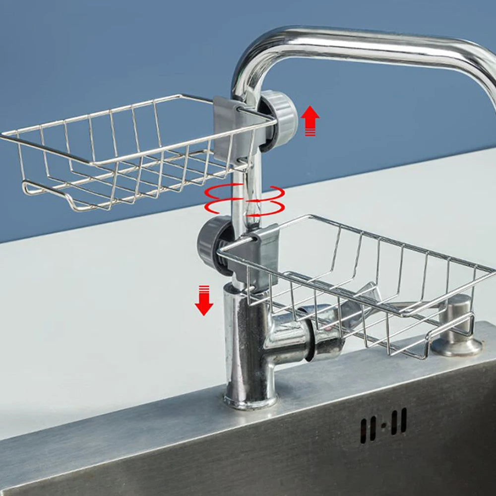 Soporte para Esponja y Jabón de Fregadero