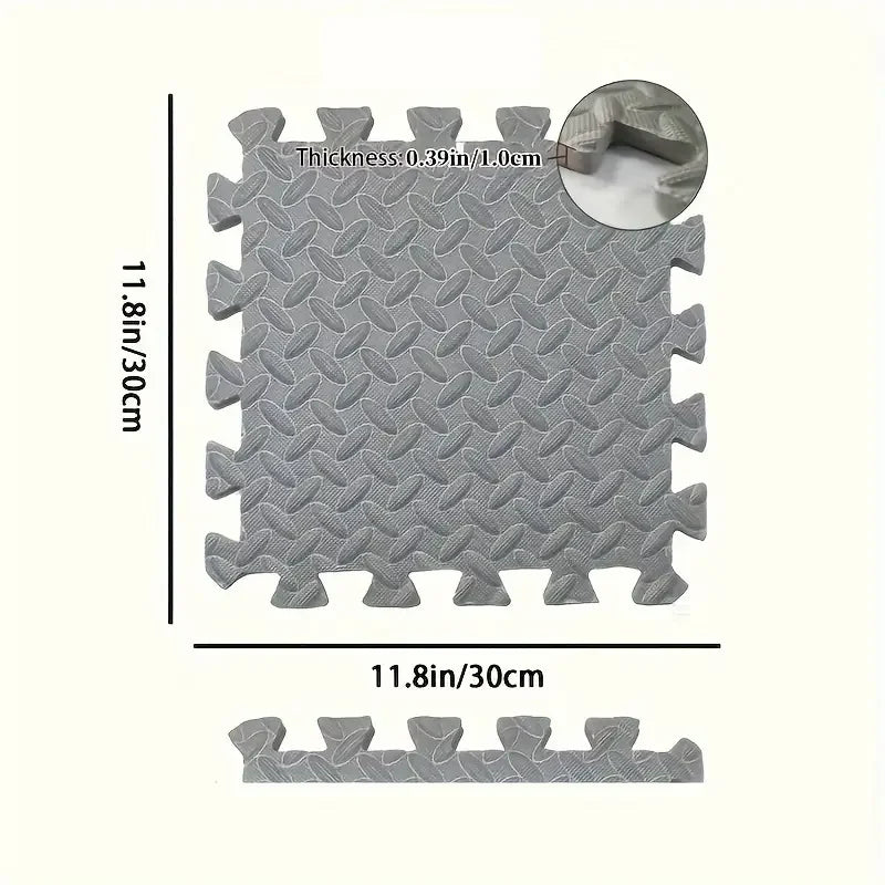 Pack de 16 Losetas de Suelo para Fitness 30 × 30 cm