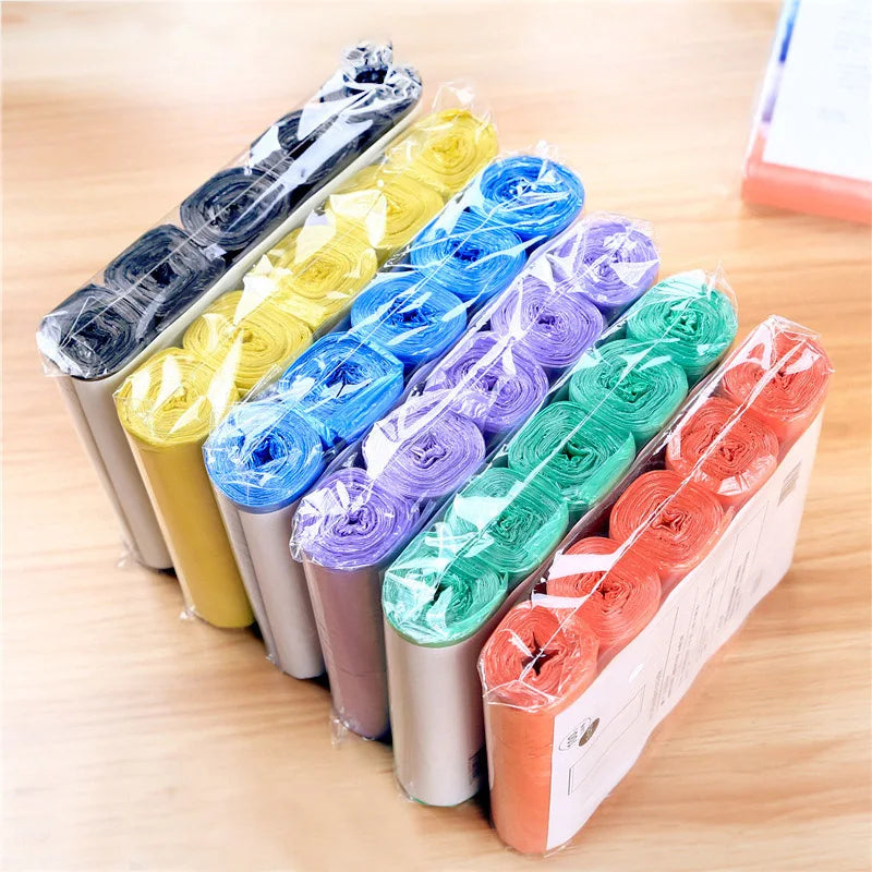 Bolsas de Basura Resistentes en Rollo, Pack de 5