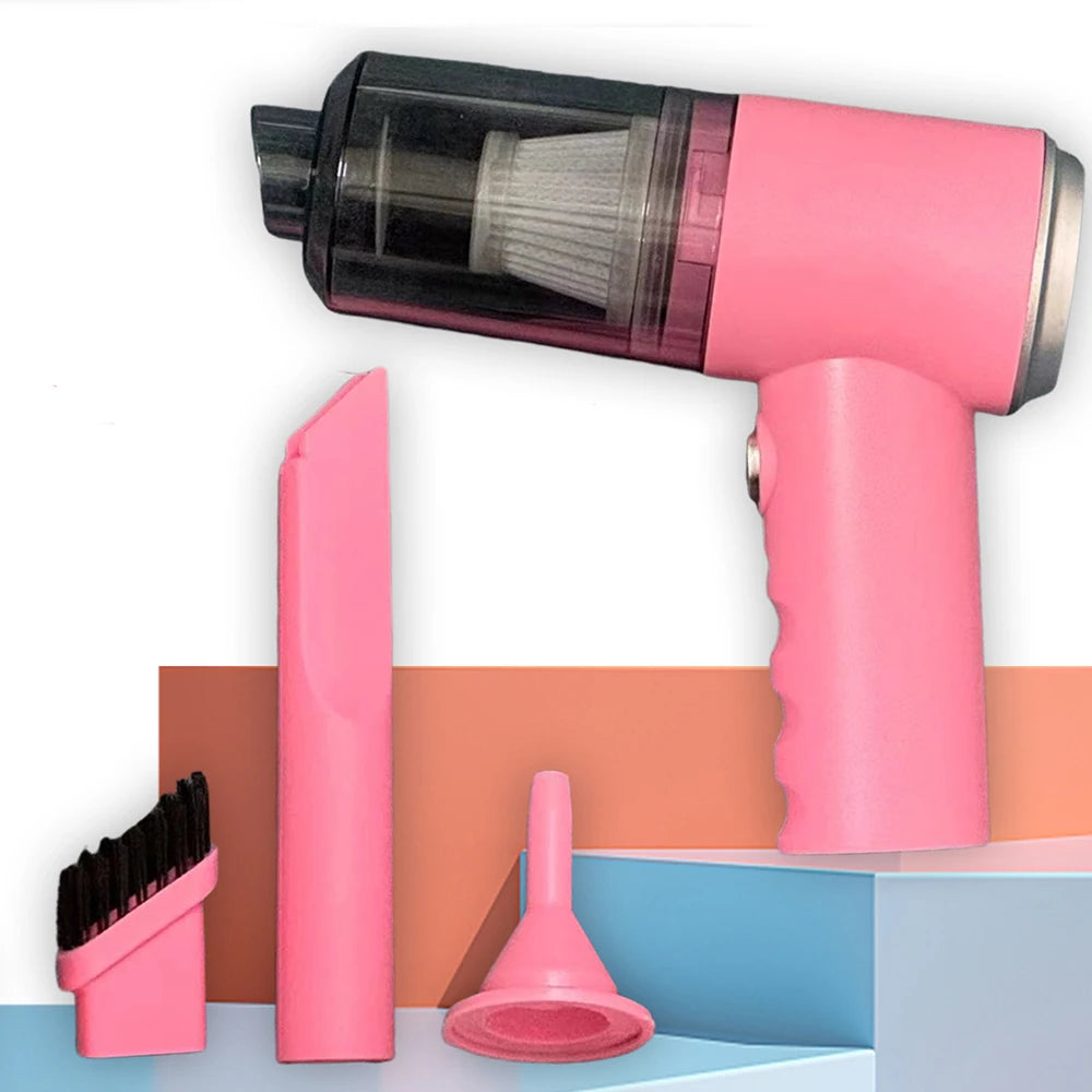 Aspirador Portátil 3 en 1 para Coche con Carga USB