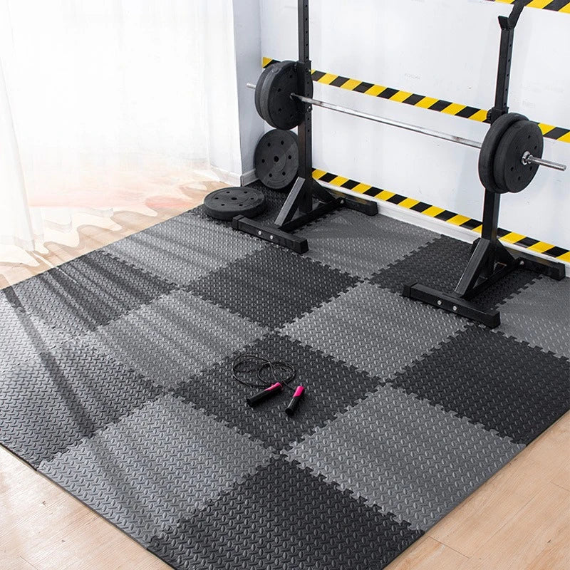 Pack de 16 Losetas de Suelo para Fitness 30 × 30 cm