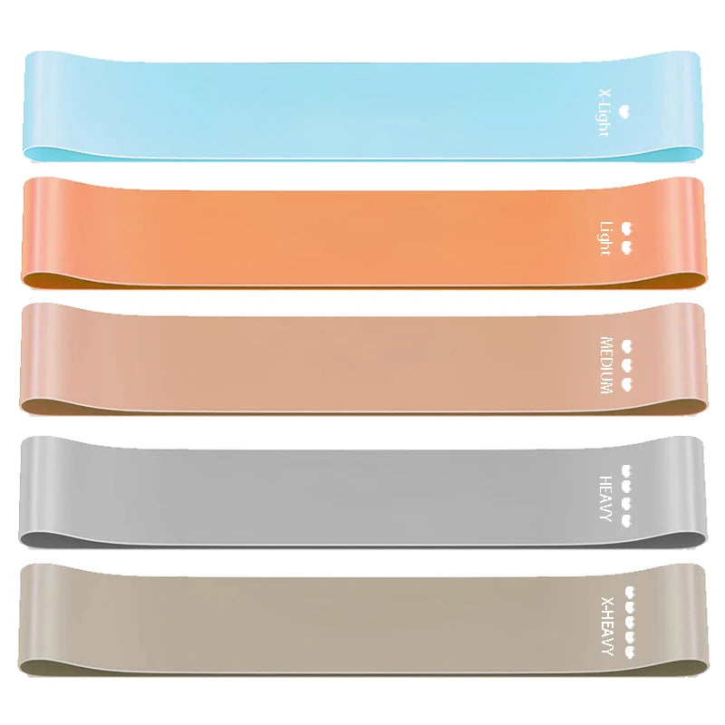 Set de 5 Bandas de Resistencia para Fitness