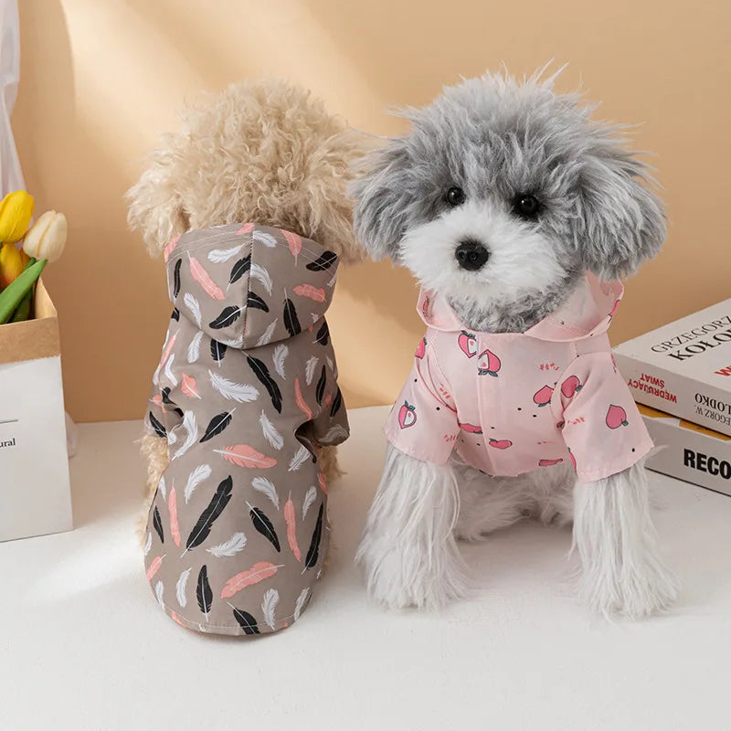 Impermeable para Perros Manga Corta