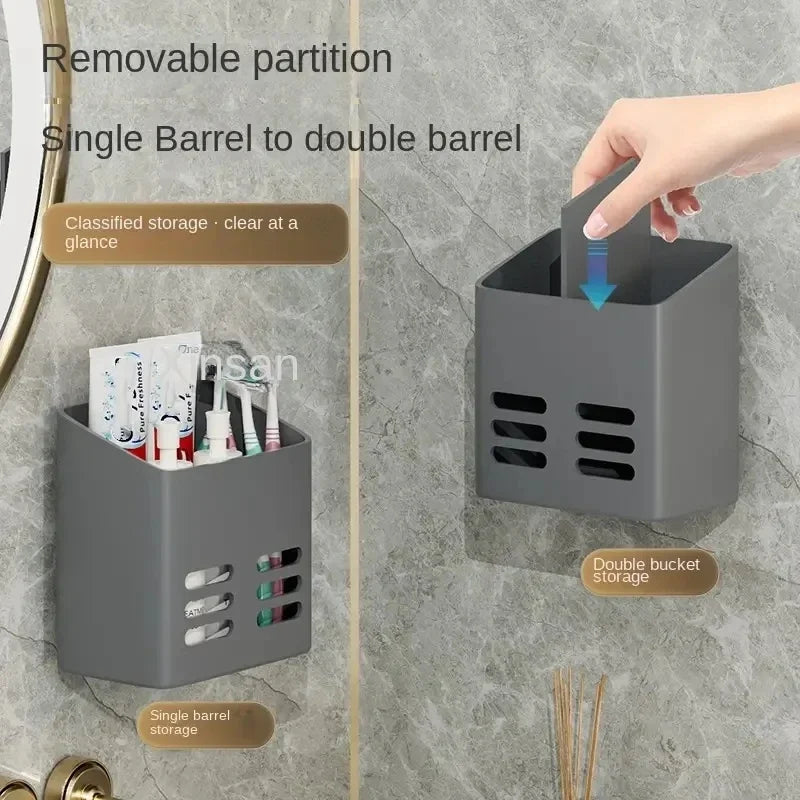 Estante de Pared para Cosméticos sin Taladro
