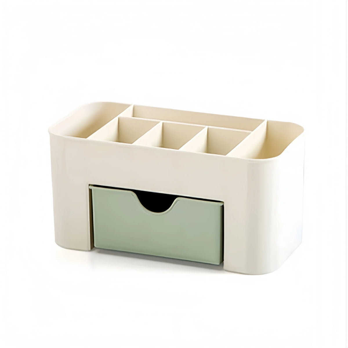 Organizador de Maquillaje con Cajón y 6 Compartimentos