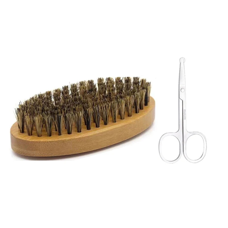 Set de Afeitado para Hombre con Brocha y Accesorios