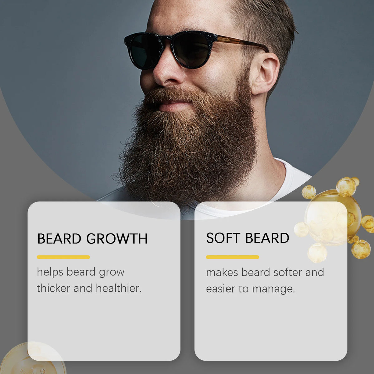 Set de Cuidado para Barba con Aceite 60 ml y Micro Rodillo