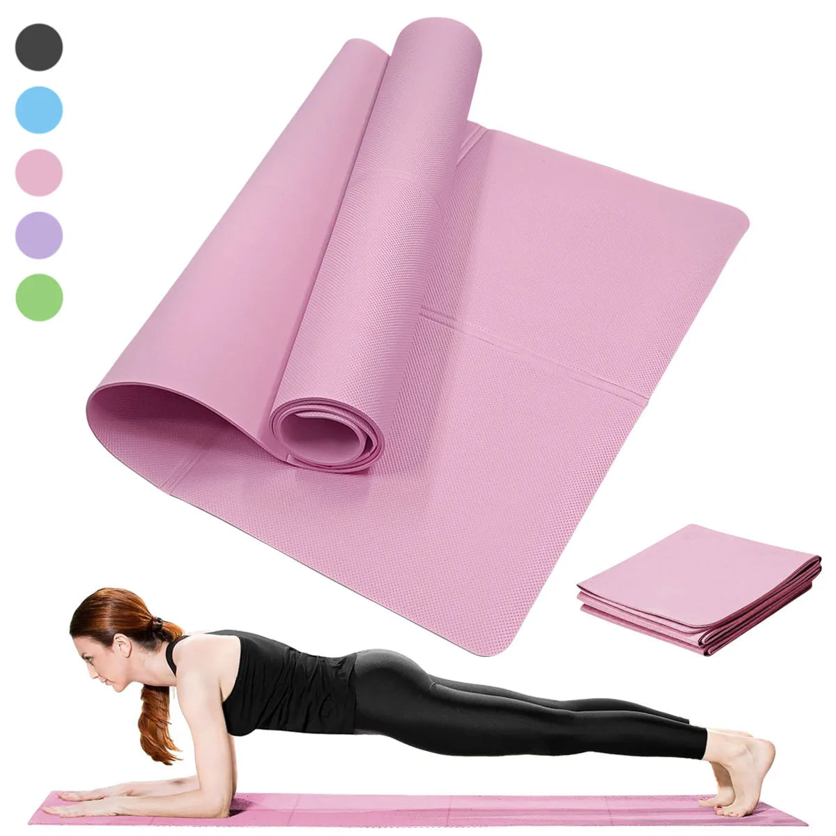 Esterilla de Yoga y Pilates 173 × 61 cm