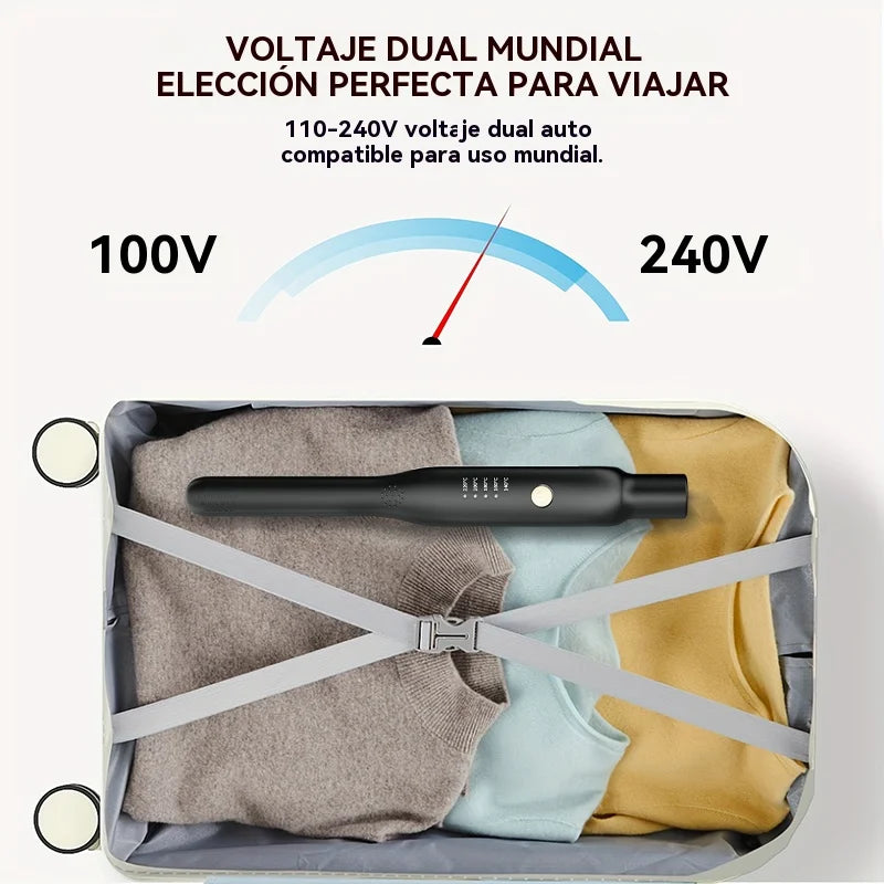 Mini Alisador y Rizador de Pelo 2 en 1