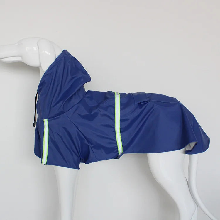 Chubasquero Reflectante para Perros Grandes