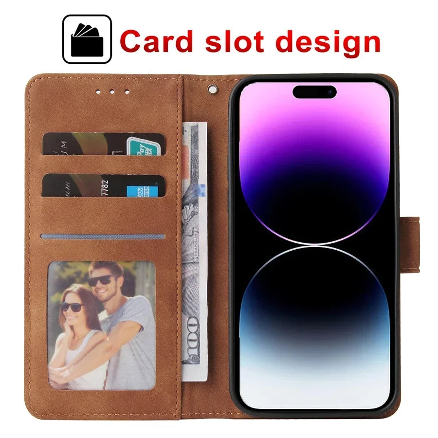 Funda Tipo Cartera ZZXX para iPhone