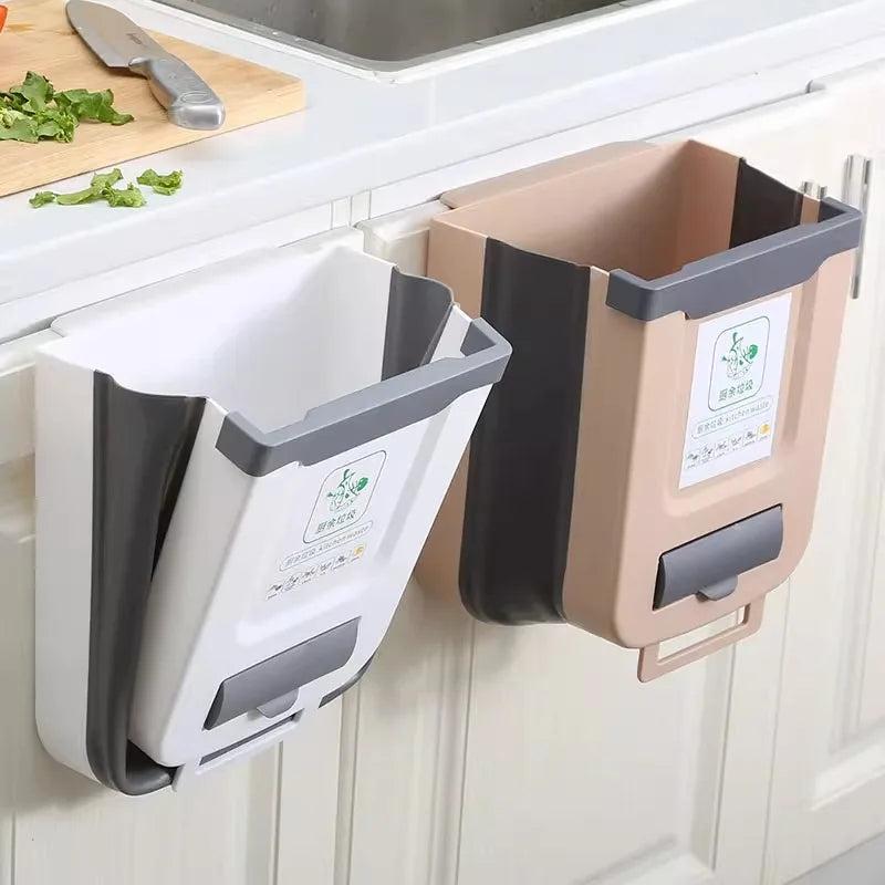 Cubo de Basura Plegable para Puerta, 7 o 10 L