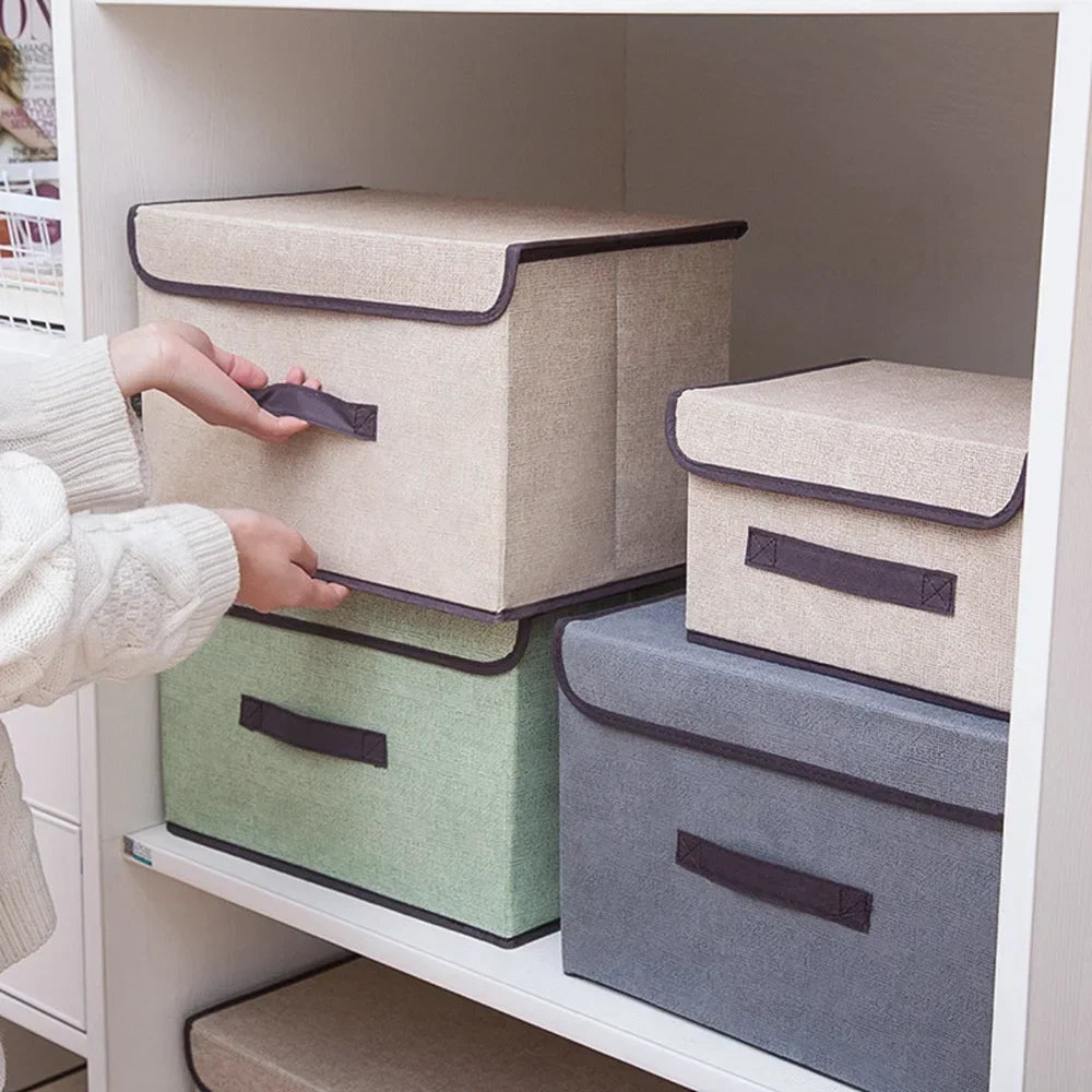 Cajas Plegables de Tela para Organizar Ropa