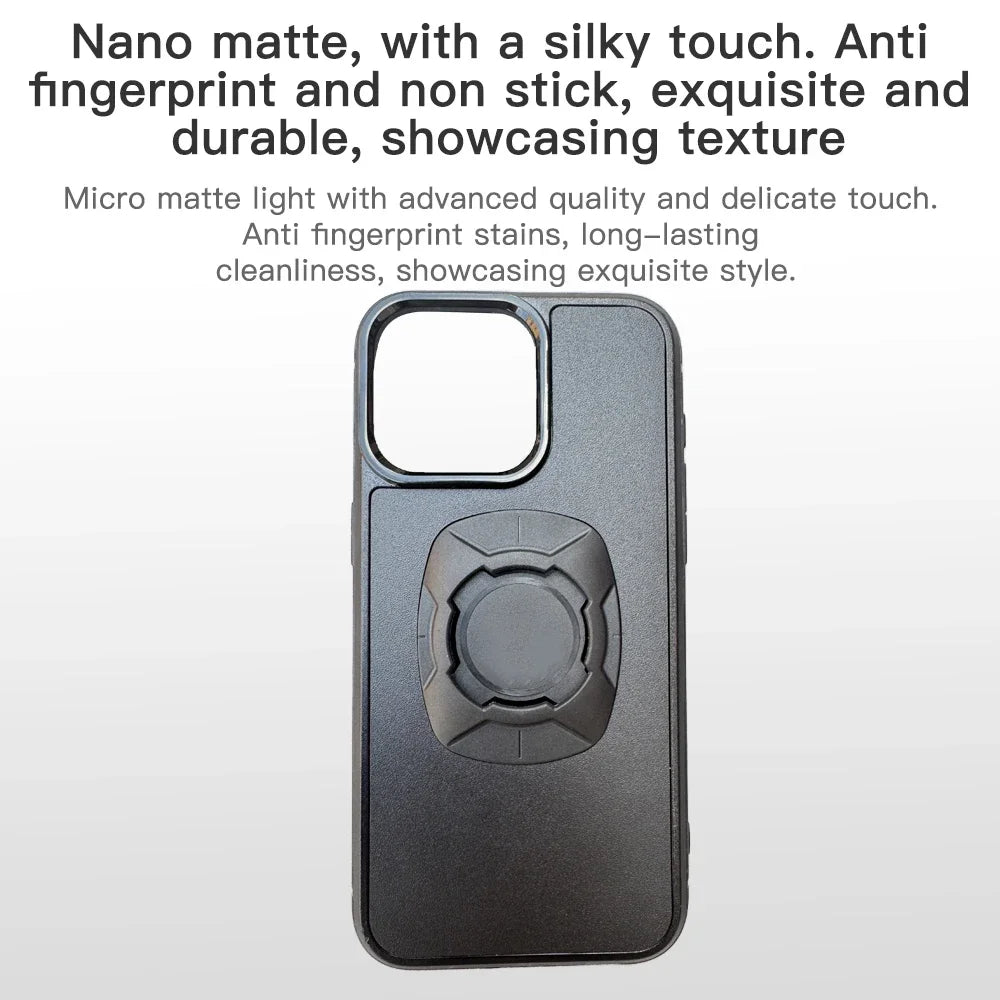 Funda para iPhone con Sistema de Anclaje para Bicicleta y Moto