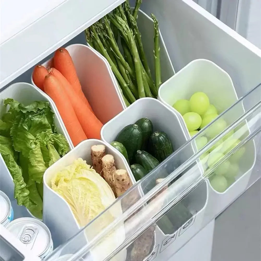 Cajas Transparentes para Organizar el Frigorífico