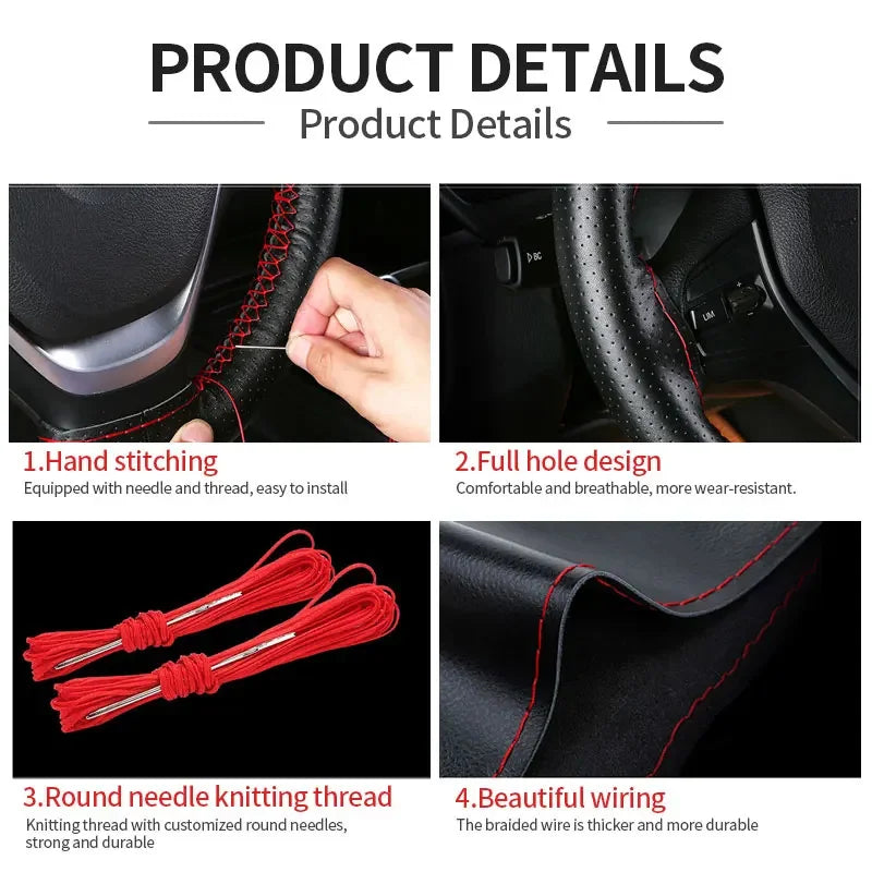 Funda Trenzada para Volante de Coche