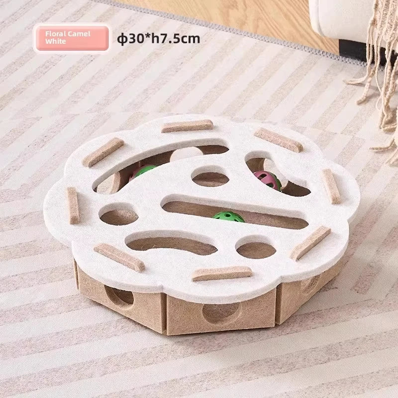 Juguete Rompecabezas con Pelota para Gatos