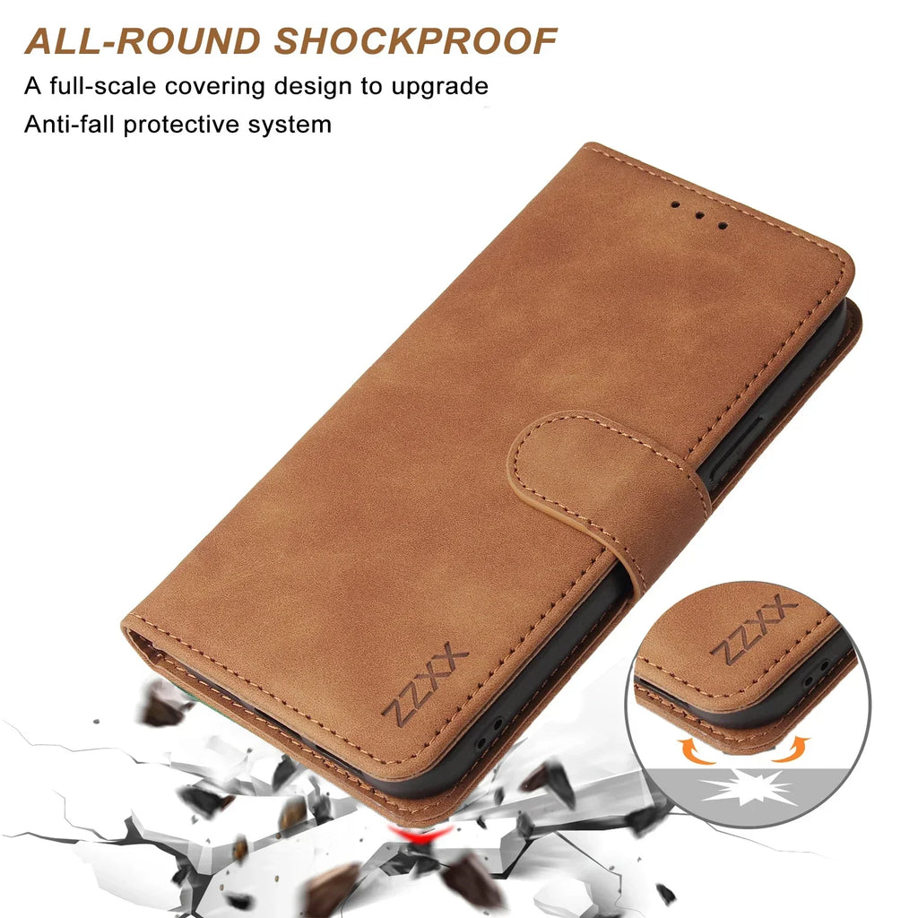 Funda Tipo Cartera ZZXX para iPhone