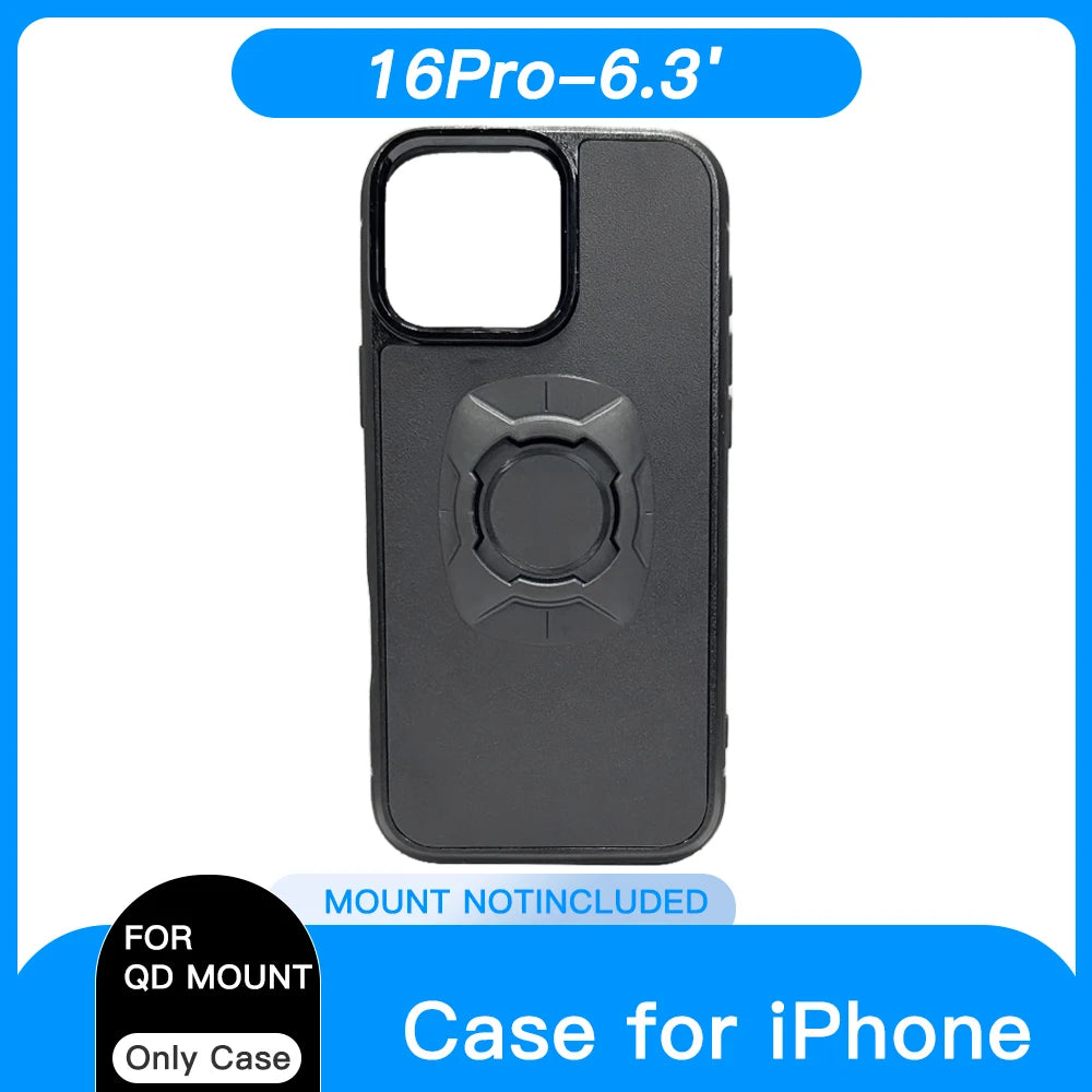 Funda para iPhone con Sistema de Anclaje para Bicicleta y Moto