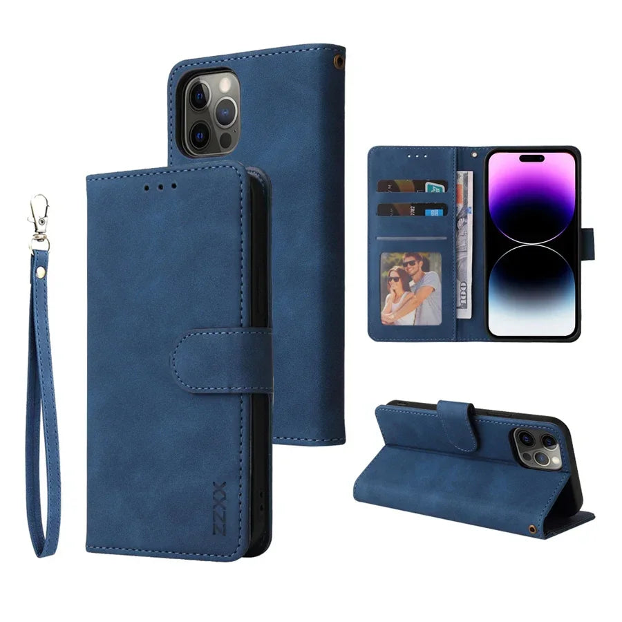 Funda Tipo Cartera ZZXX para iPhone