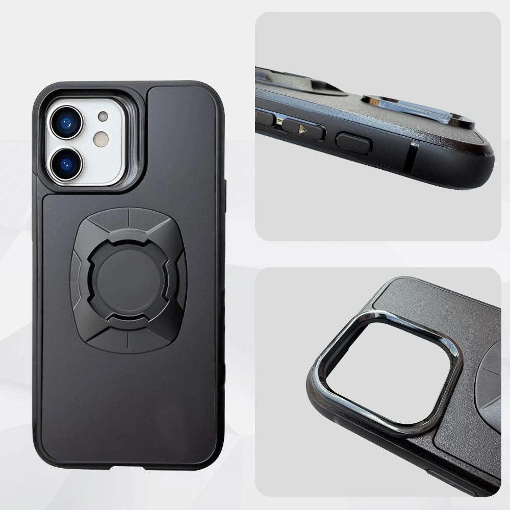 Funda para iPhone con Sistema de Anclaje para Bicicleta y Moto