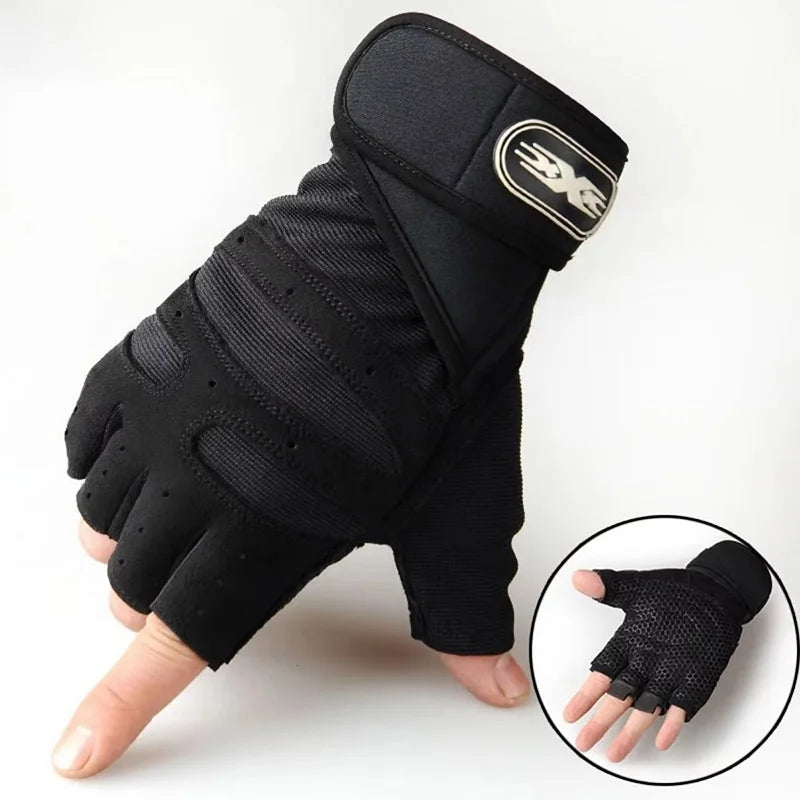 Guantes de Gimnasio con Sujeción de Muñeca