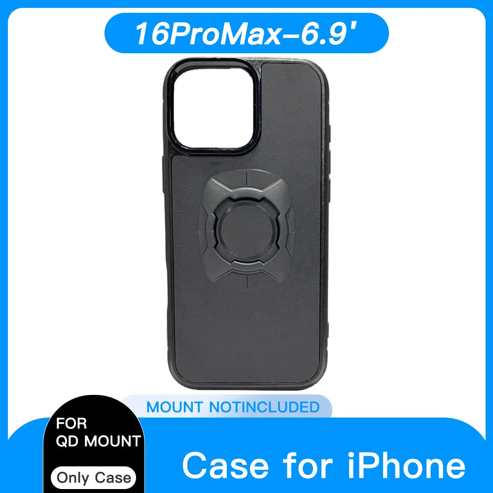 Funda para iPhone con Sistema de Anclaje para Bicicleta y Moto