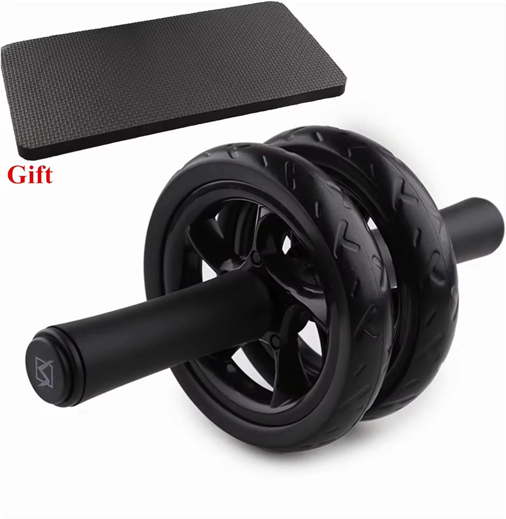Rueda Abdominal Doble con Rodillera