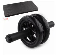 Rueda Abdominal Doble con Rodillera