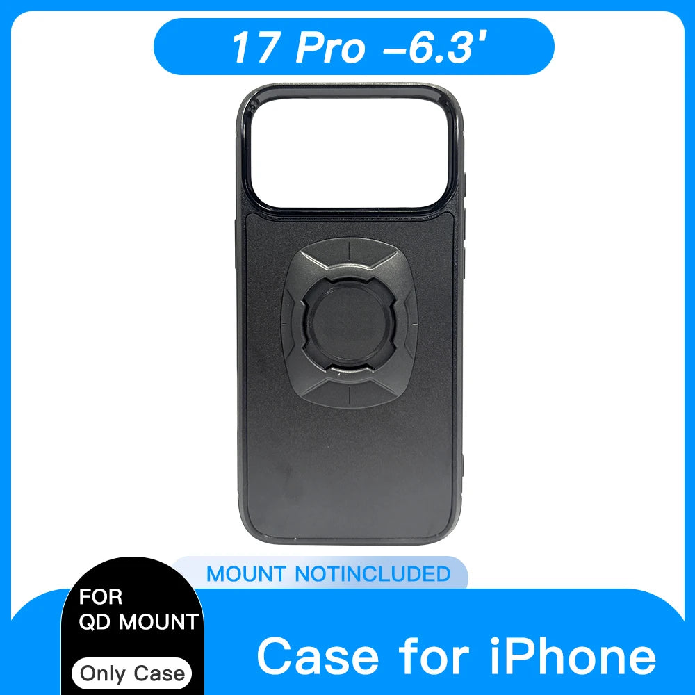 Funda para iPhone con Sistema de Anclaje para Bicicleta y Moto