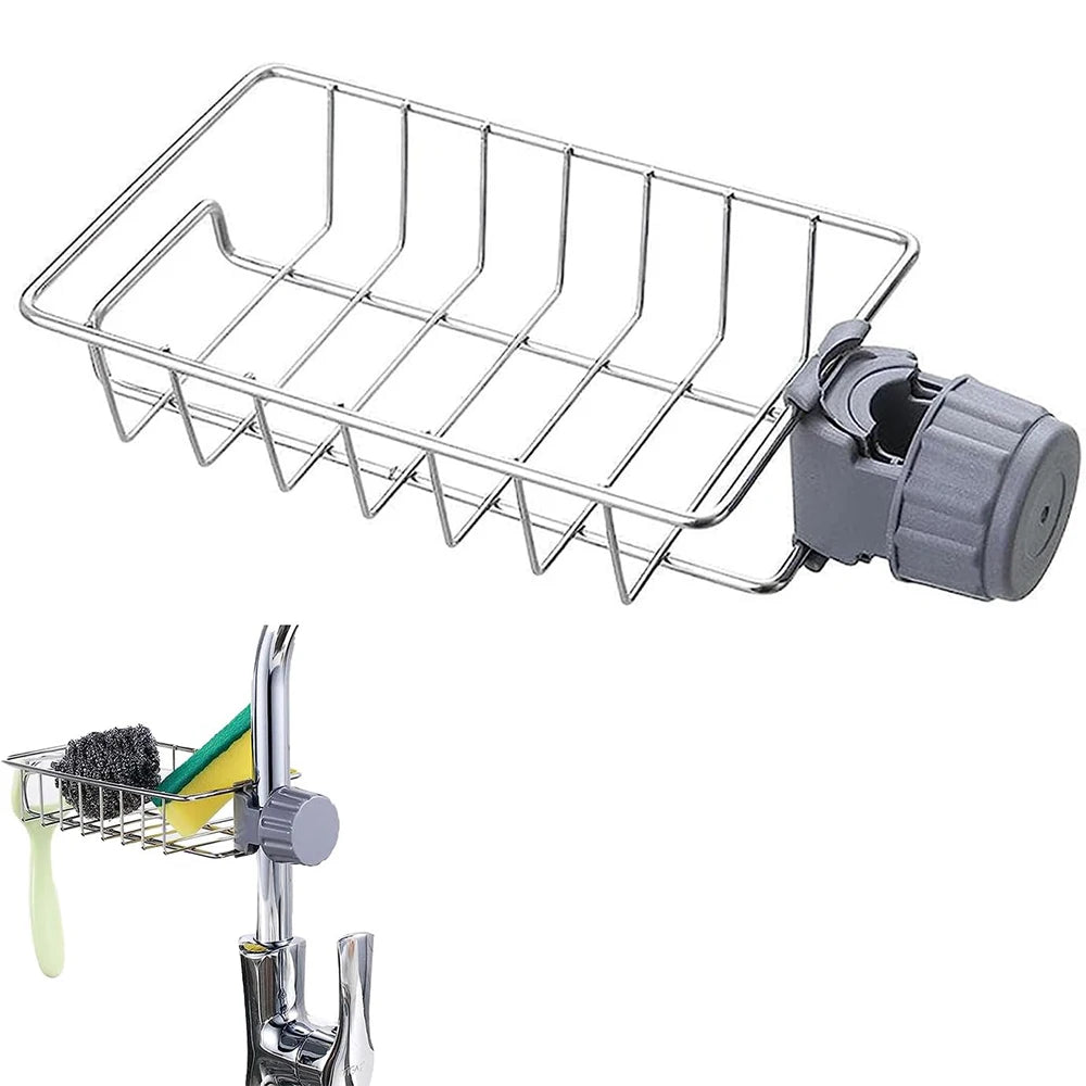 Soporte para Esponja y Jabón de Fregadero