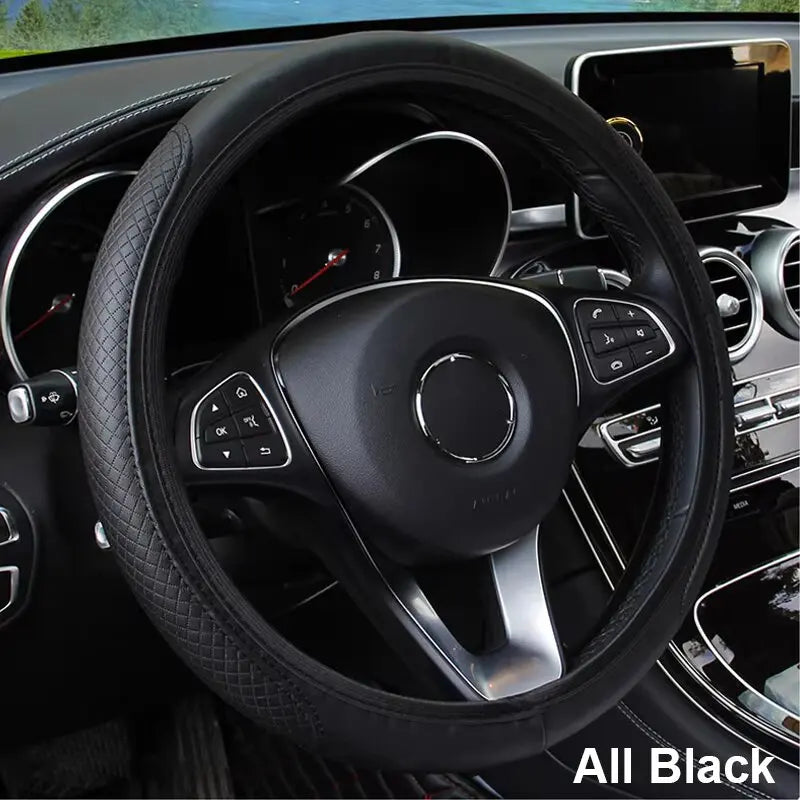Funda Antideslizante para Volante de Coche de 37 a 39 cm