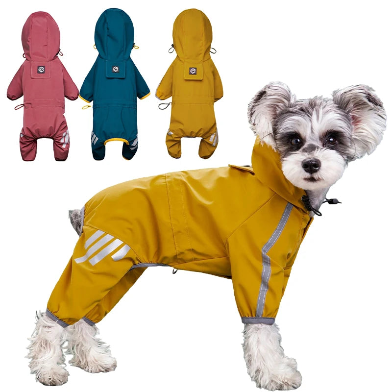 Chubasquero Reflectante para Perros