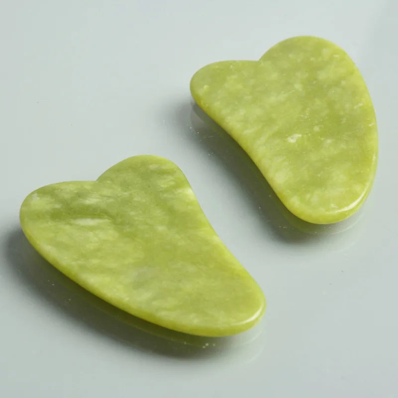 Rodillo Facial y Gua Sha de Piedra
