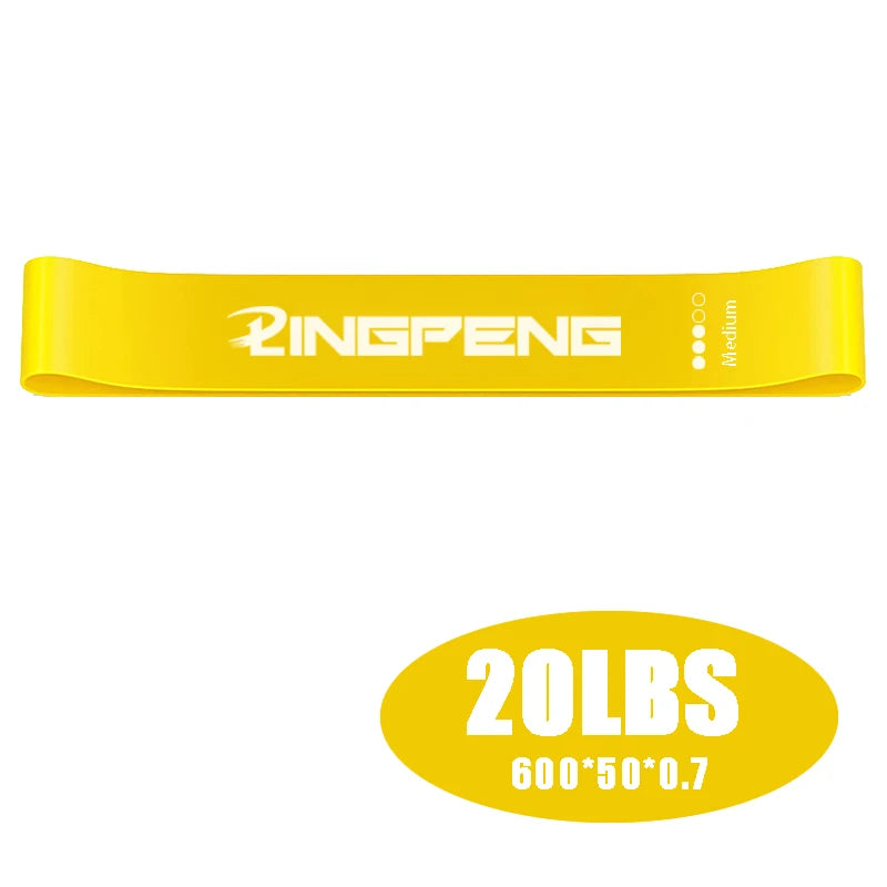 Set de 5 Bandas de Resistencia para Fitness
