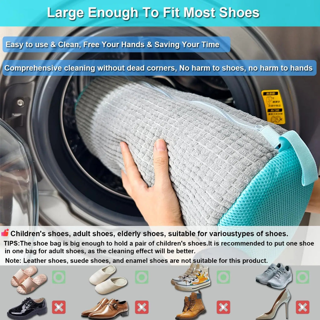 Bolsa Protectora para Lavar Zapatillas en Lavadora