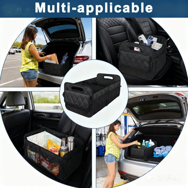 Organizador de Maletero para SUV con 6 Bolsillos