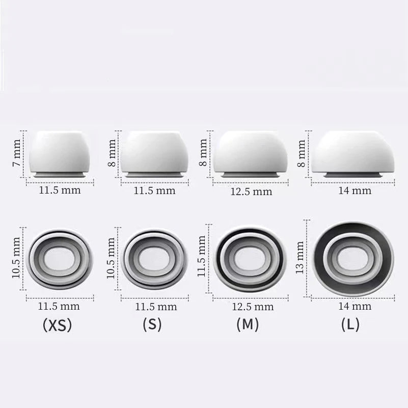 Almohadillas de Silicona para Airpods Pro