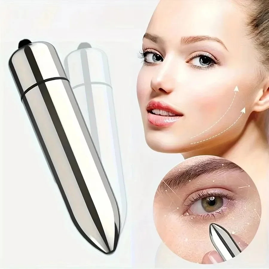 Mini Masajeador Vibratorio para Rostro y Contorno de Ojos